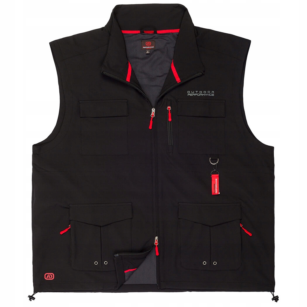 

Duży bezrękawnik męski Adamo Tommy 169104 Bk 3XL