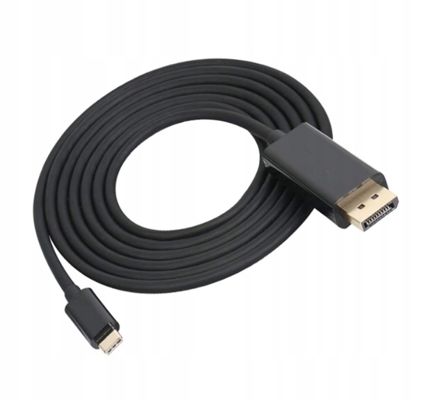 KABEL Przewód USB-C Display Port DisplayPort Adapter Thunderbolt 3.0 4.0 4K Marka Zenwire