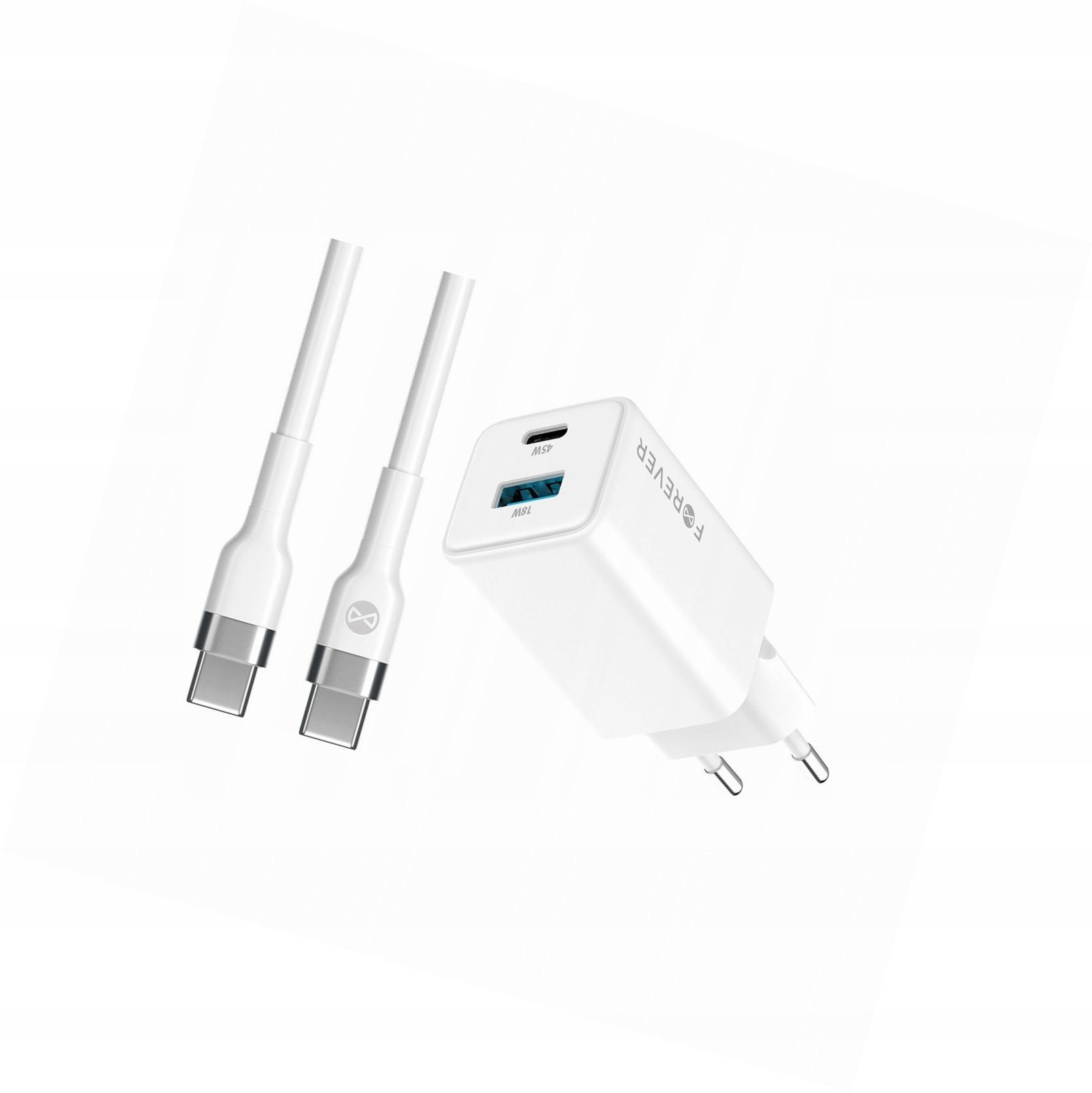 Szybka ładowarka GaN 45W Usb-c z kablem do Xiaomi Redmi Note 9