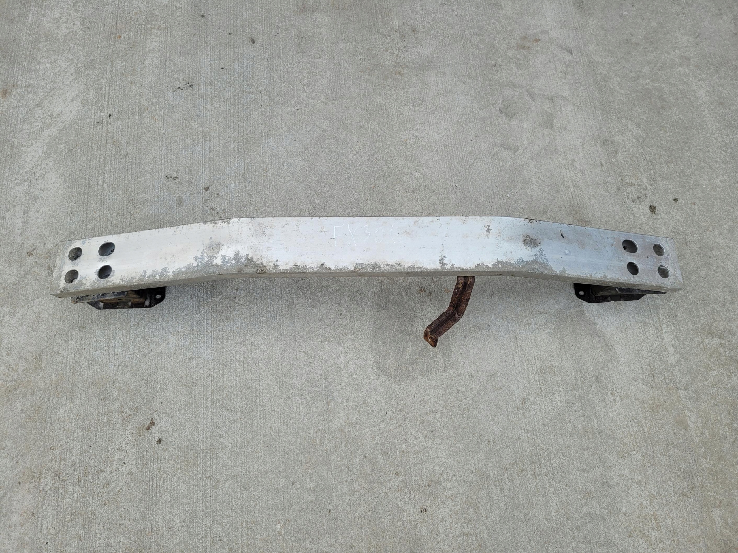 bumper support rear part beam tip INFINITI FX II QX70