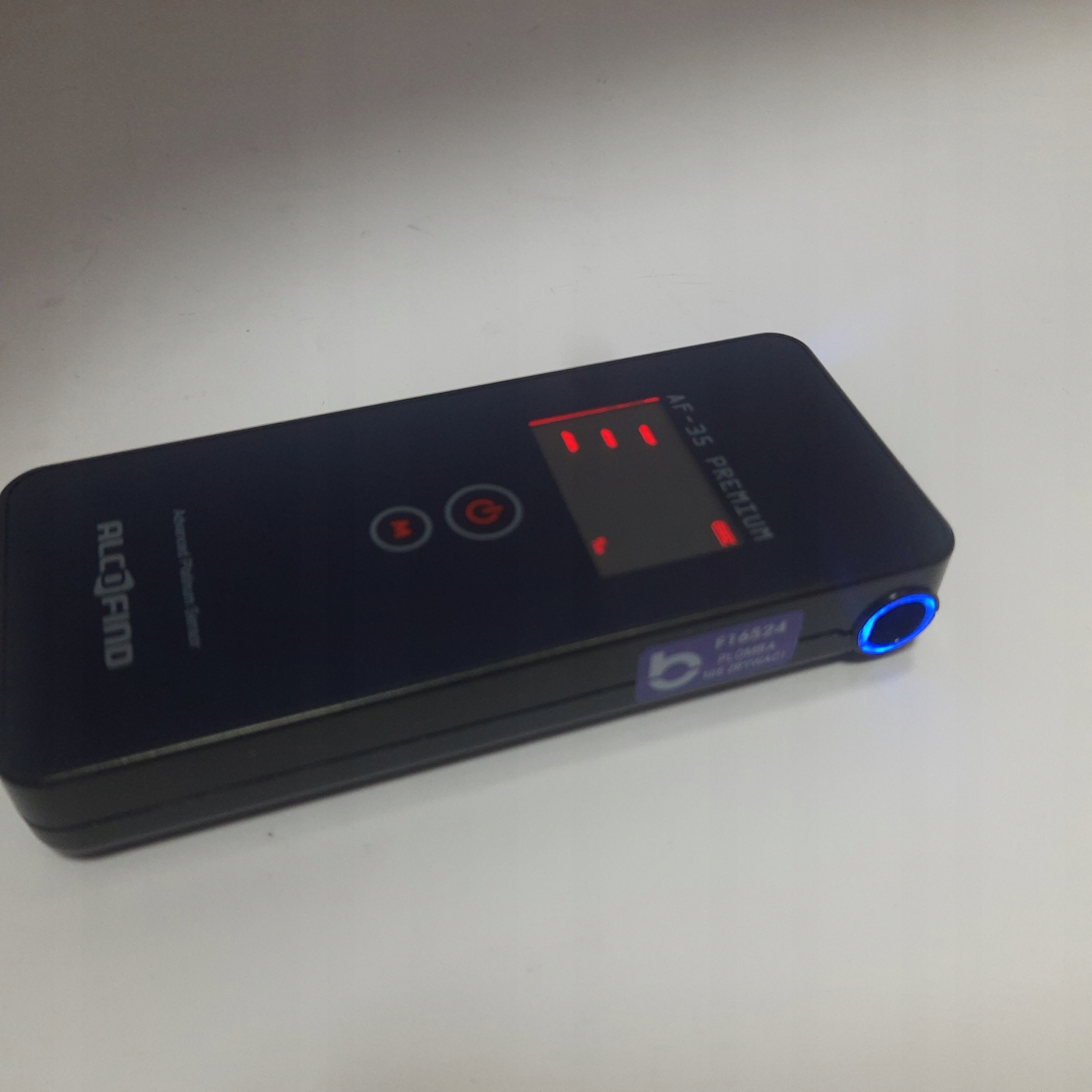 Alkomat elektrochemiczny AlcoFind AF-35 Premium Kolor granatowy