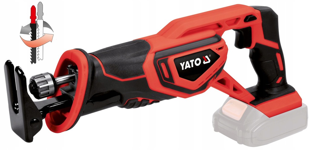 YATO YT-82815 PIŁA SZABLASTA 18V PILARKA LISICA WYRZYNARKA AKUMULATOROWA Rodzaj akumulatorowa