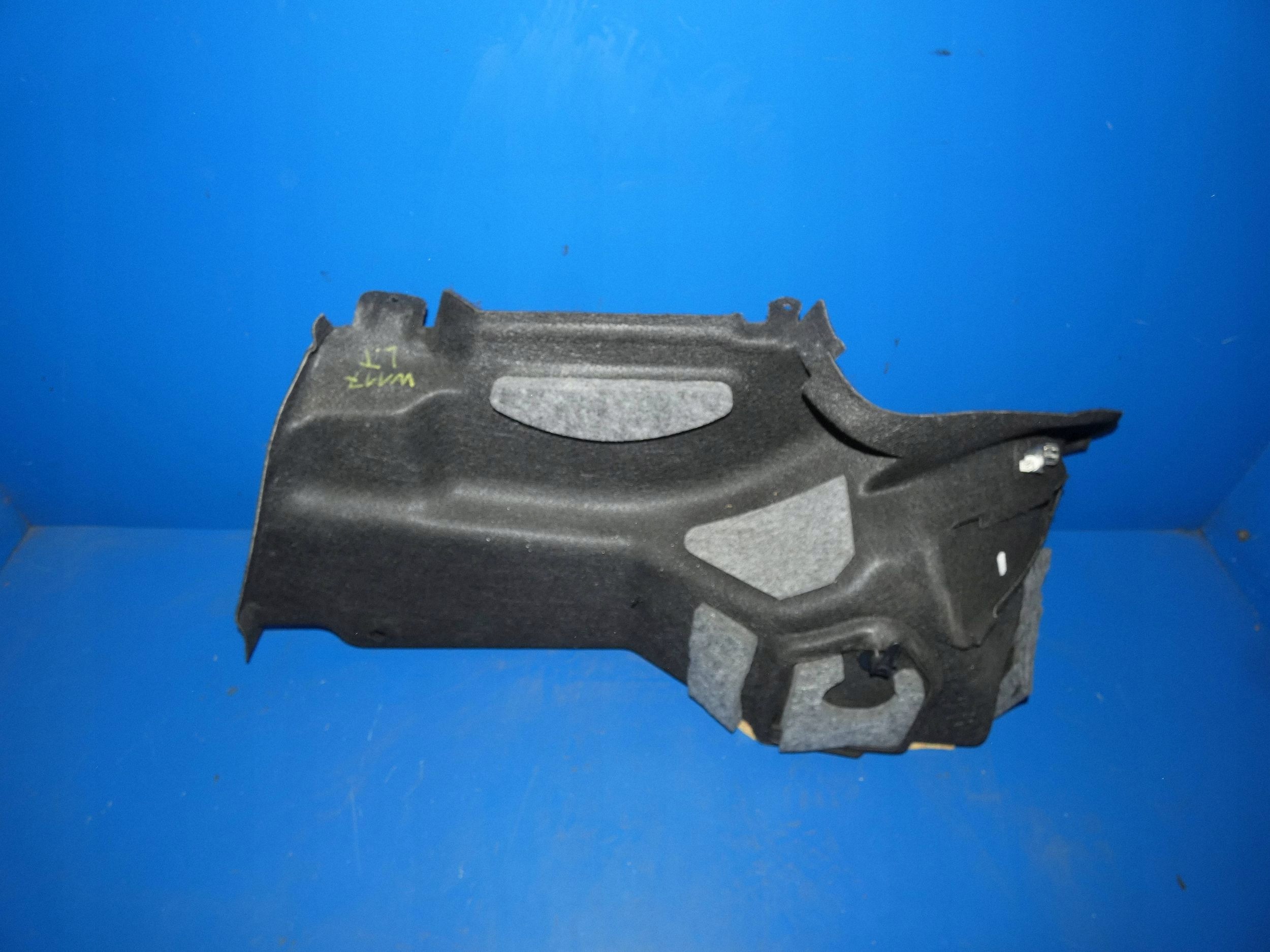 MERCEDES CLA W117 sedan side upholstery boot left rear part