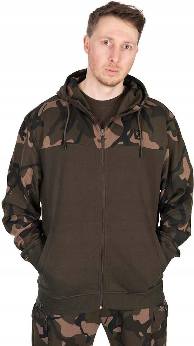 Bluza Fox Lw Khaki Camo Split Zip Hoody Rozm L