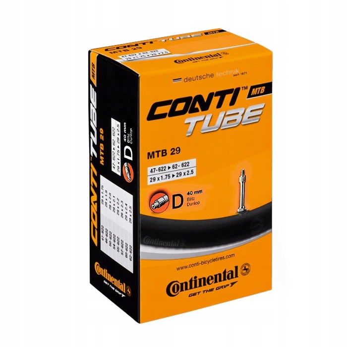 Dętka Continental Mtb 28/29 (47/62-622) DV 40MM