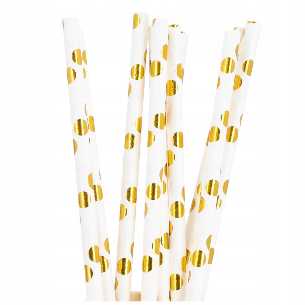 SŁOMKI PAPIEROWE rurki ozdobne do drinkow na napoje WIECZÓR PANIEŃSKI 10szt Materiał papier