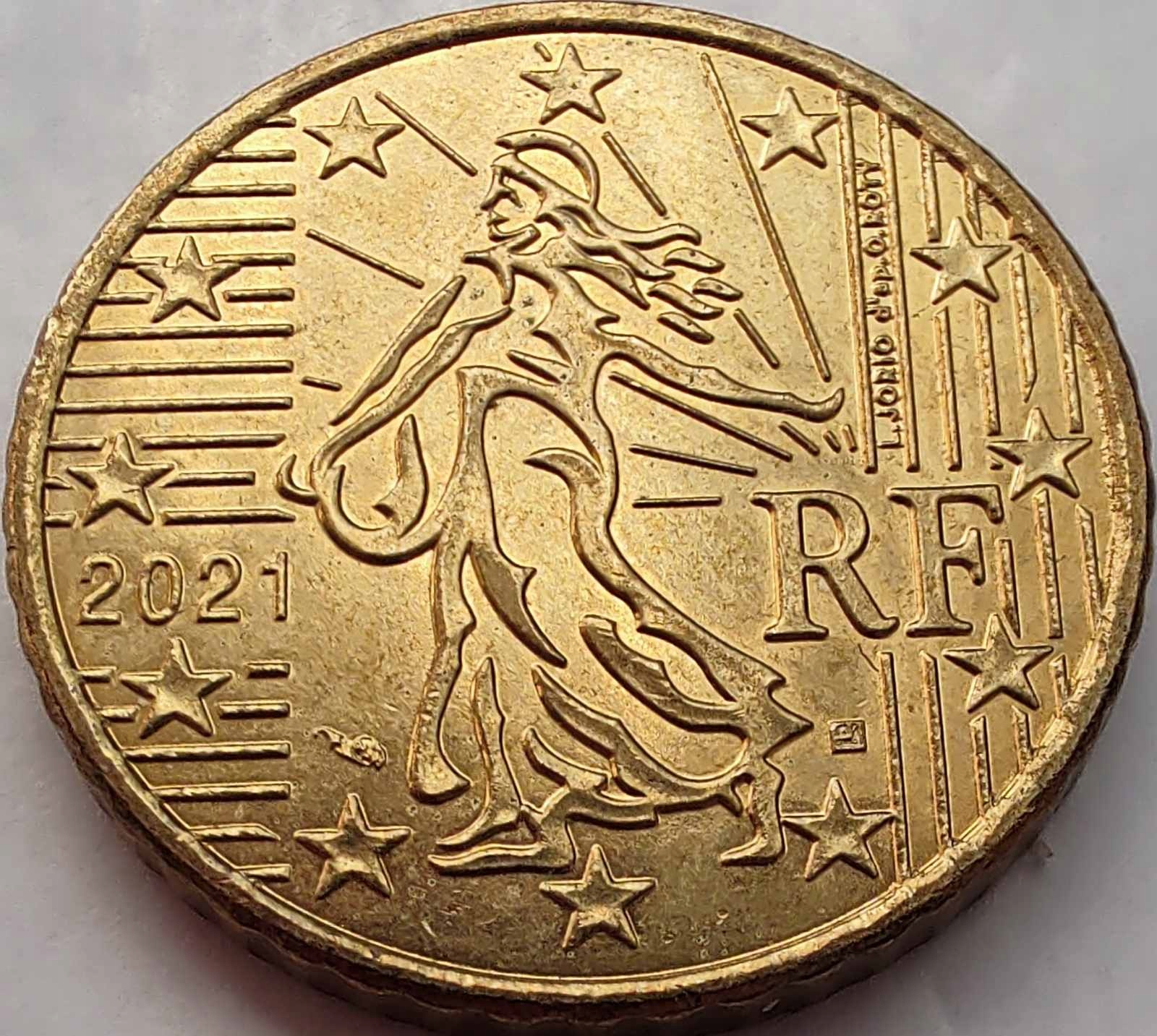 4841 - Francja 50 eurocentów, 2021