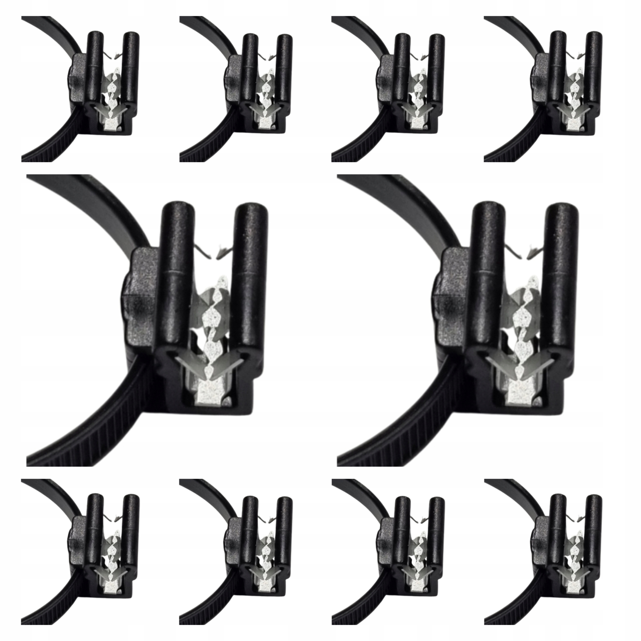 

10X Mocowanie klips w panel opaski kablowa CLK4