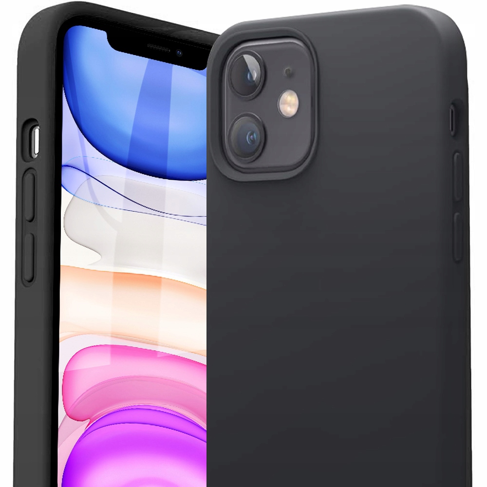 ELEGANCKIE ETUI FUTERAŁ OBUDOWA CASE PLECKI SILIKONOWE LIQUID DO IPHONE 11