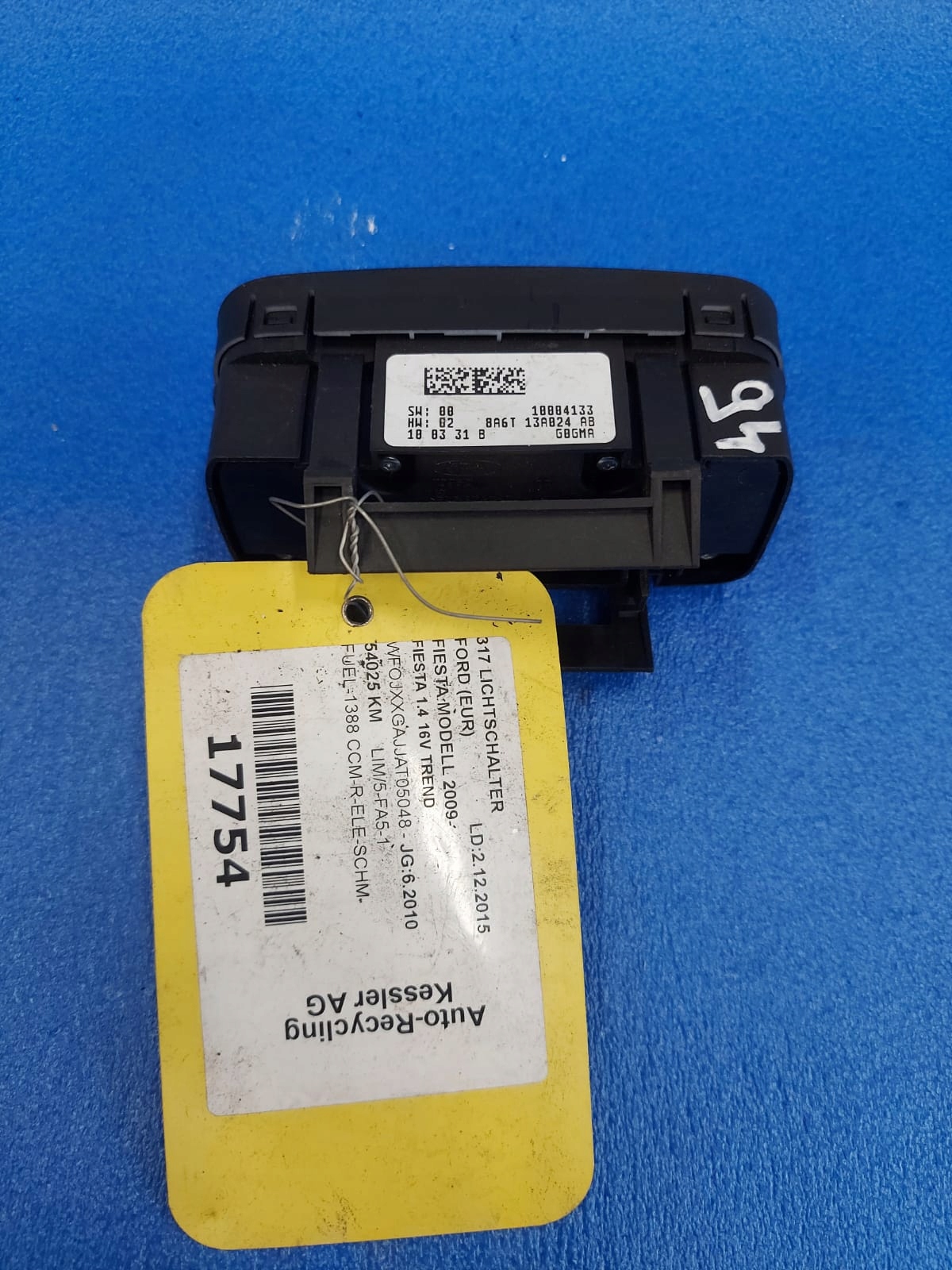 Schalter Leuchten FIESTA 8A6T13A024AB