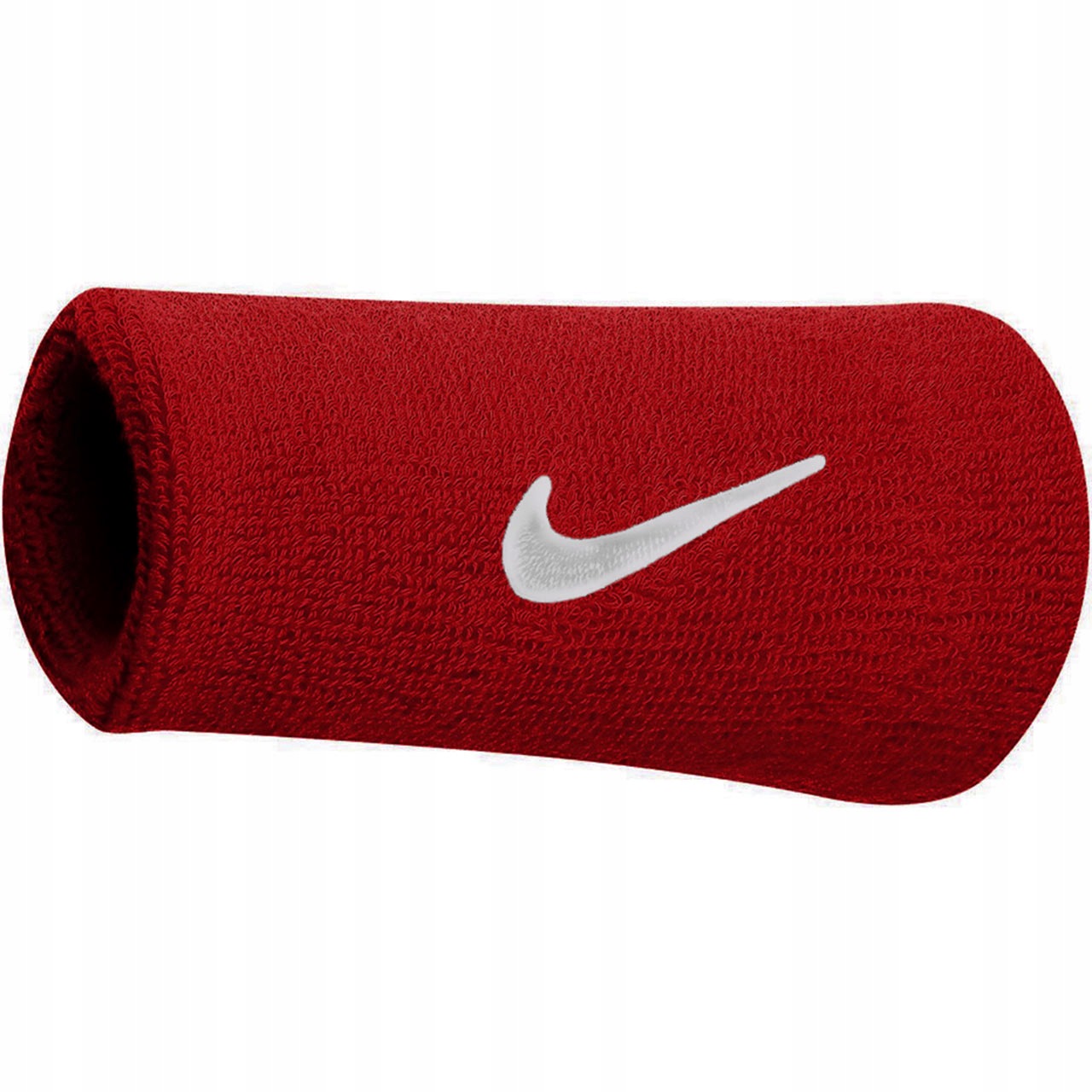 Frotka Na Ruku Široká Nike Swoosh Doublewide červená /2ks/ NN05624601