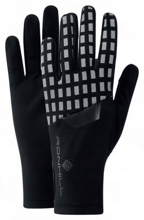 Ronhill Rękawiczki biegowe Afterhours Glove do biegania czarne rozmiar L