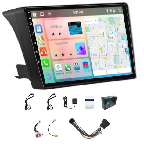 Gps Rádio Android Citroen Jumper 2006-2015 Carplay Wifi Usb 4GB 64GB