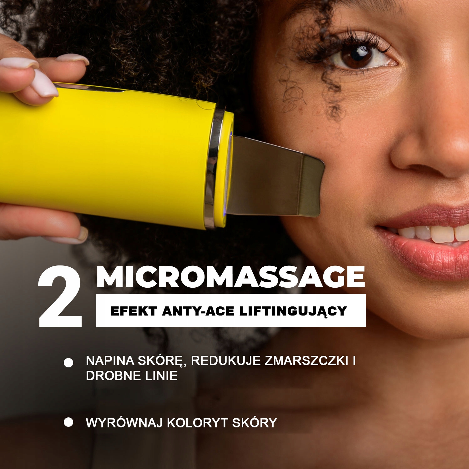 PEELING KAWITACYJNY BEZPRZEWODOWY 7w1 DO TWARZY, SCRUBER DO SKÓRY, GESS Marka GESS