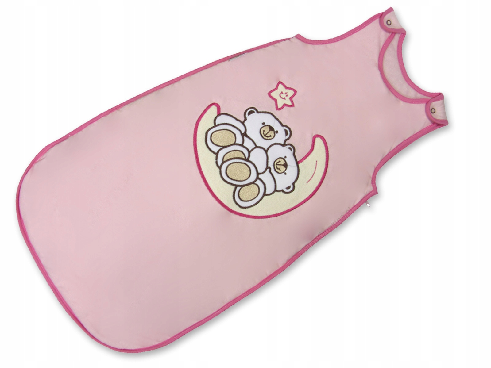 

Śpiworek do spania, ocieplany, bawełna, 86-92, róż