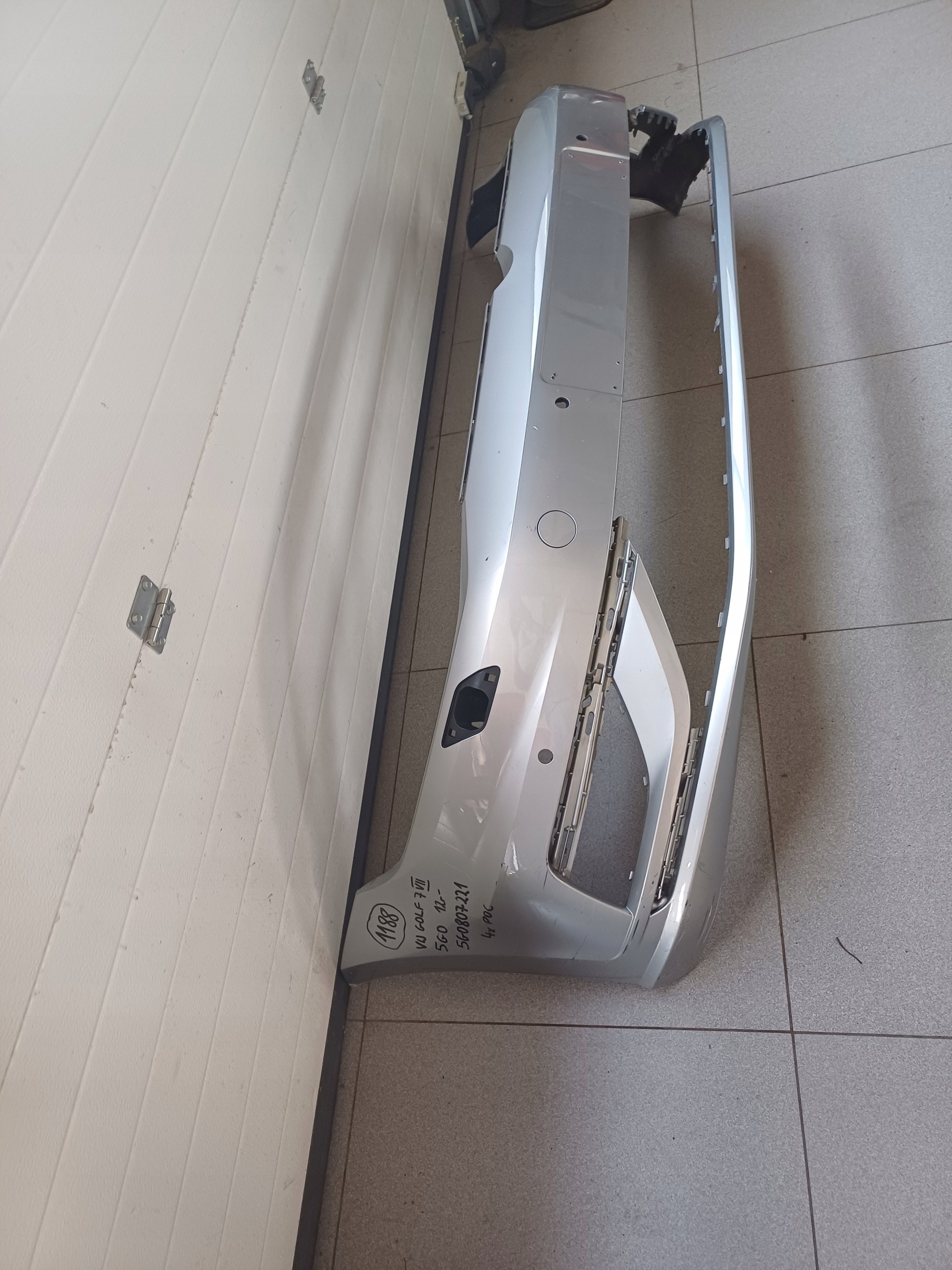 bumper front front VW GOLF 7 VII LIFT 5G0 12R- 5G0807221 4 X PDC