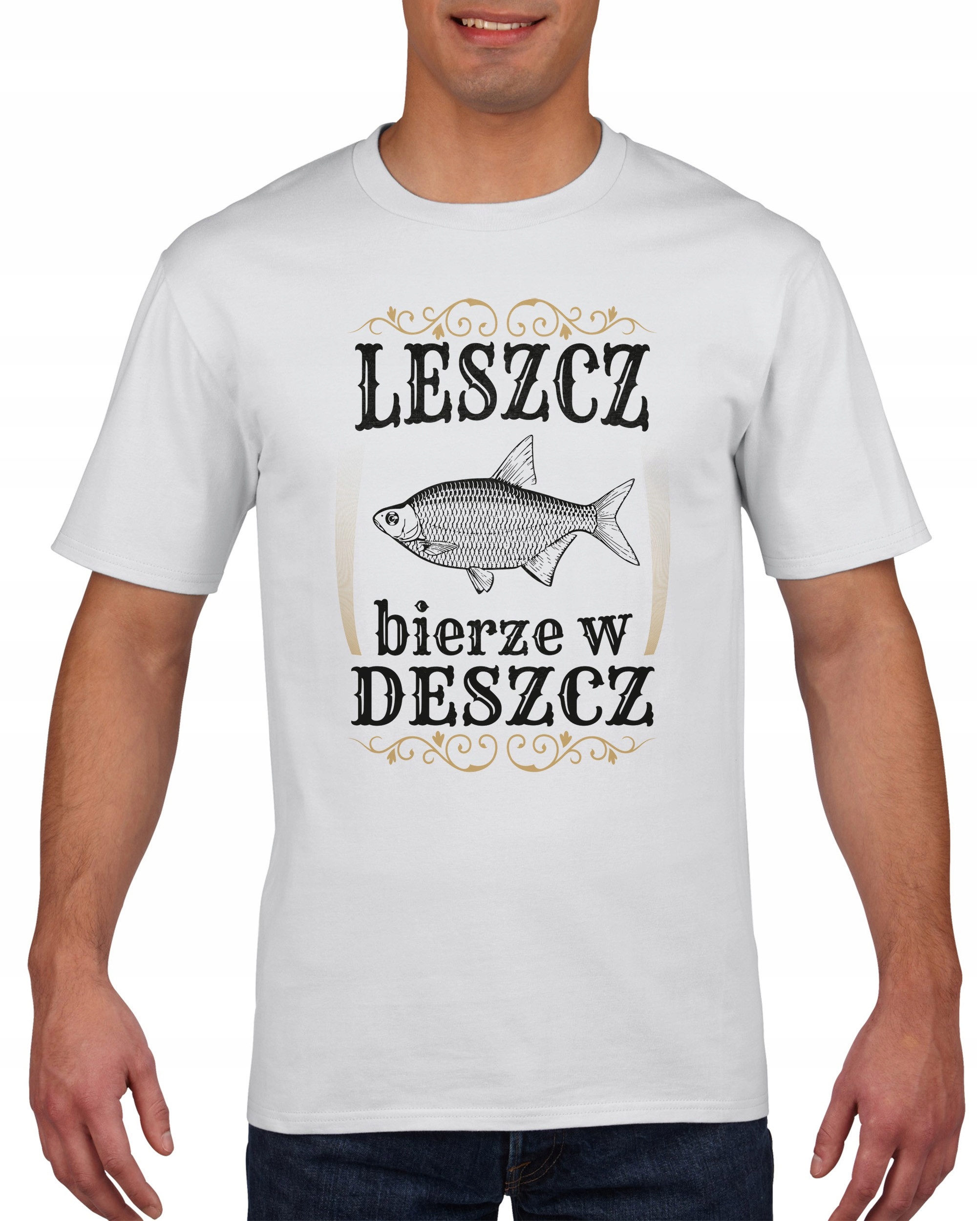 

Koszulka meska Leszcz Bierze W Deszcz XL