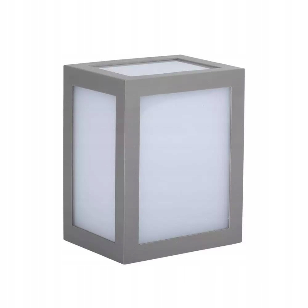 Venkovní nástěnné Led svítidlo 12W IP65 Šedá Studená 750lm VT-822 V-tac