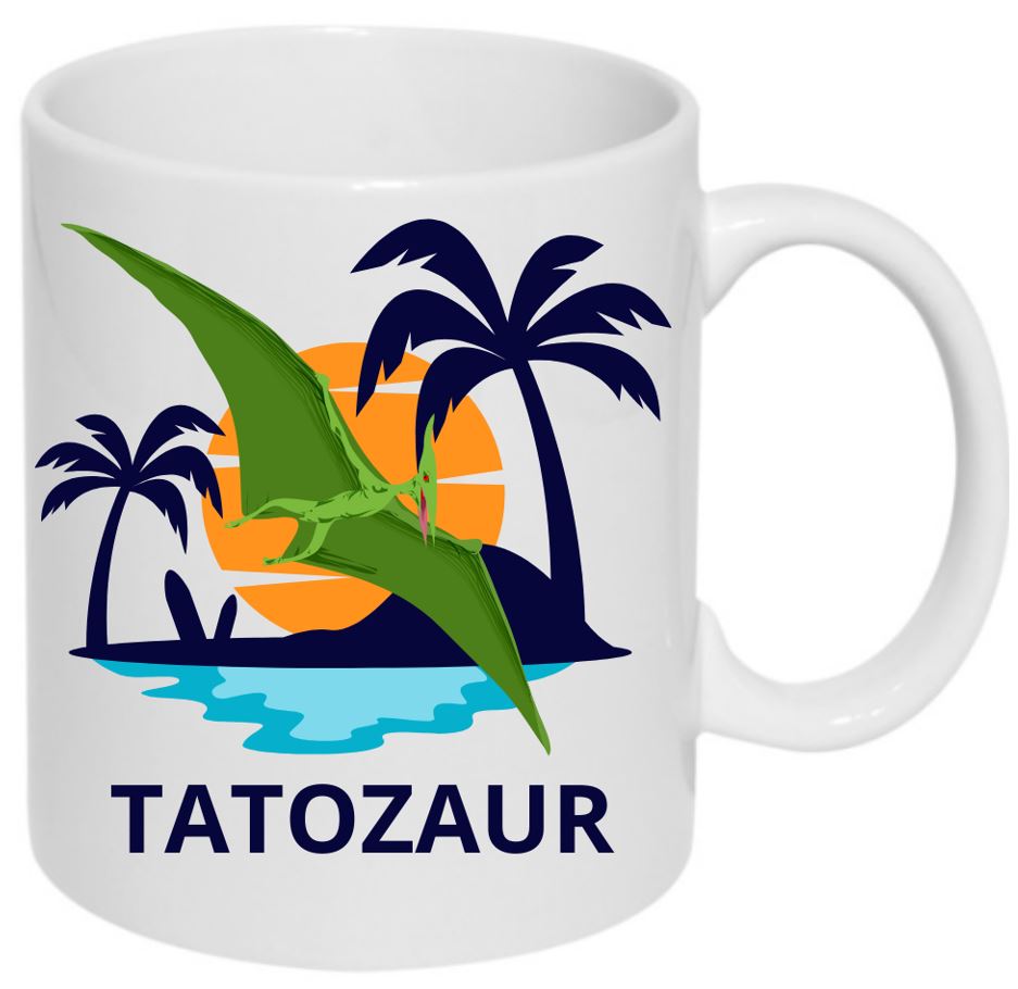 

Kubek Dla Taty Humor Tatozaur
