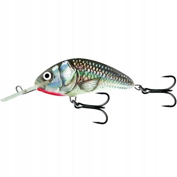 Wobler Salmo Hornet pływający 9cm 36g Holographic Grey Shiner QHT077