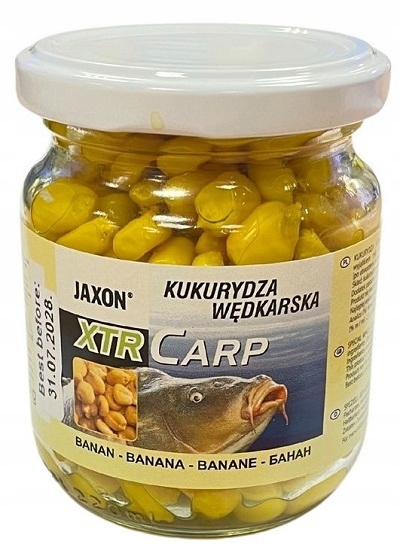 Kukurydza Jaxon Xtr Carp 125g banan