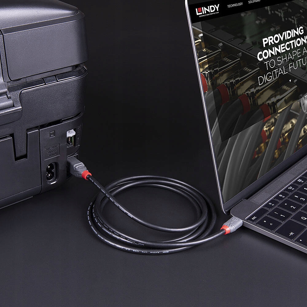 Kabel USB C-B 3.2 5Gbps SuperSpeed Lindy 36667 2m Kod producenta 36667