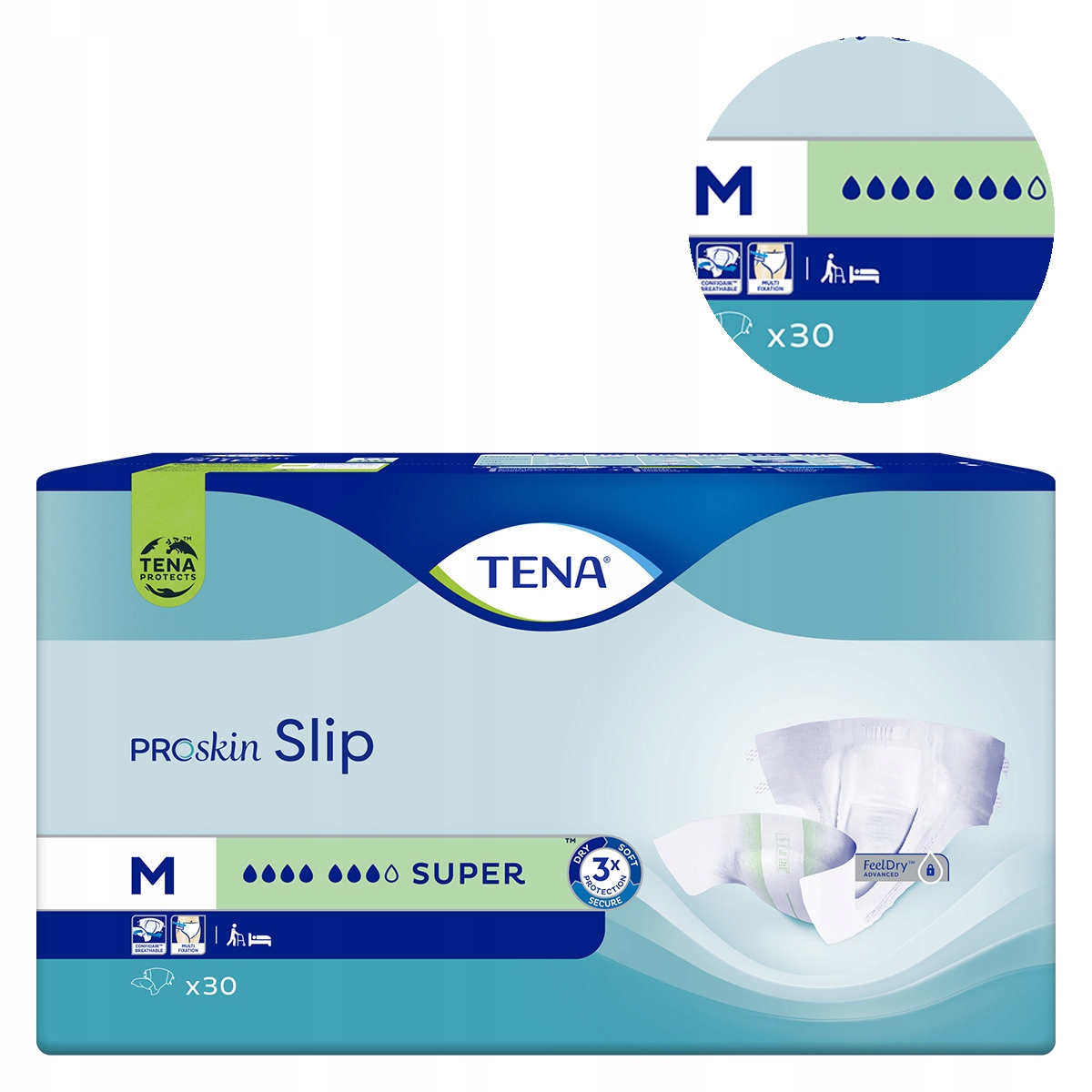 

Pampersy dla dorosłych Tena Slip M 30