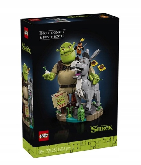 Lego 72423 Shrek – Shrek, Osel A Kočka V Botách