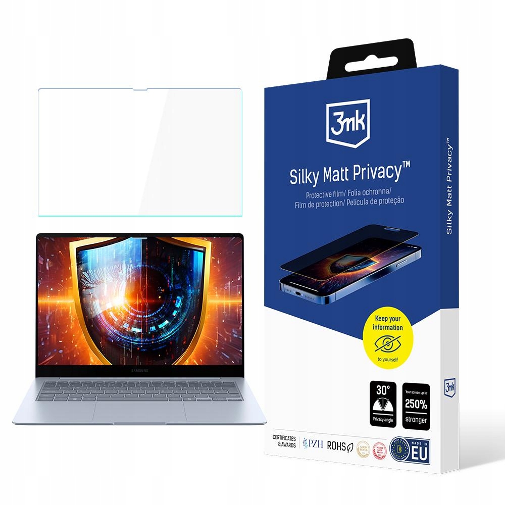 Fólie pro Samsung Book4 Edge 14 up to 15" 3mk Privacy 2-way