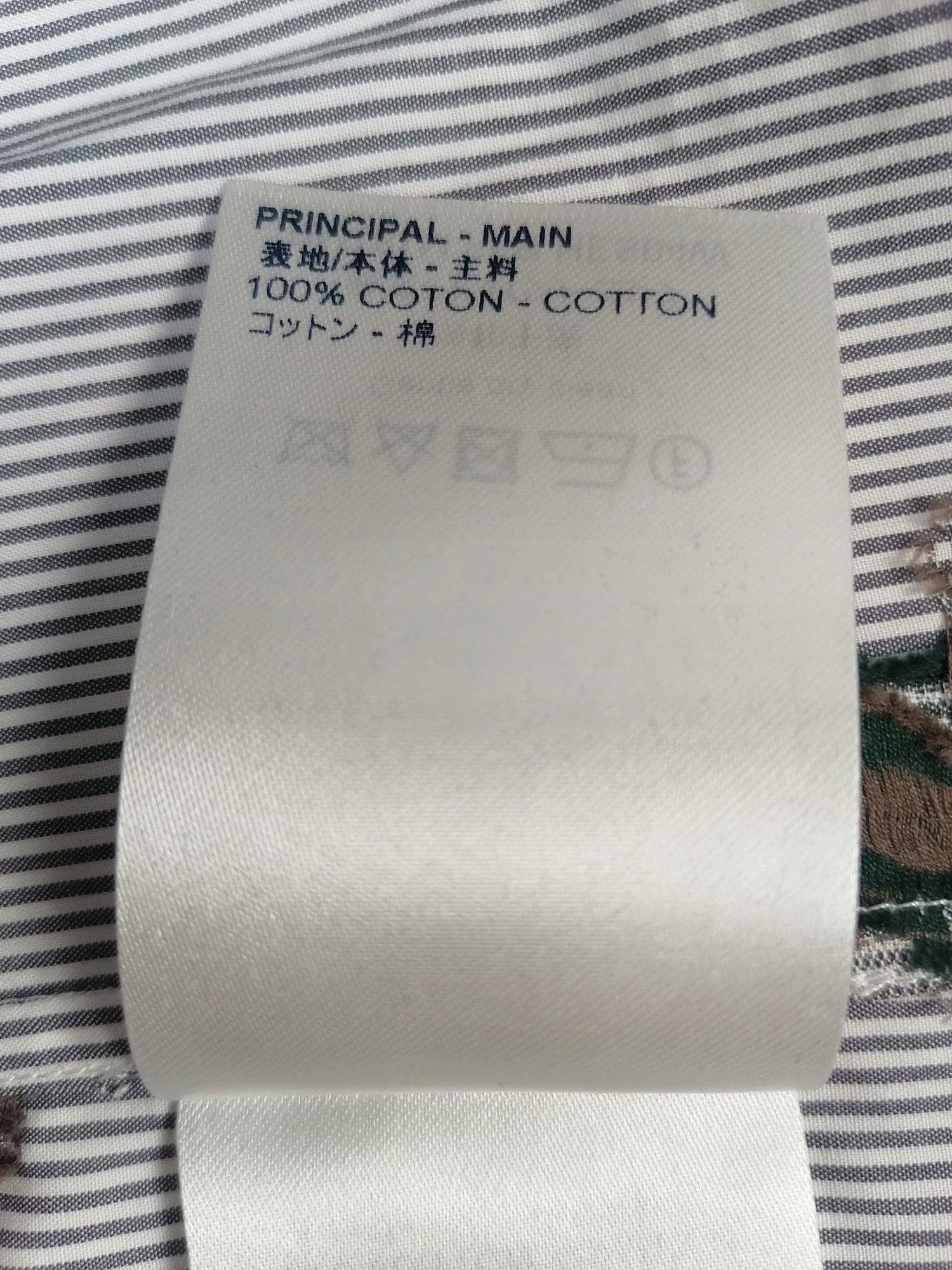 Koszula LV z motywem kwiatowym LOUIS VUITTON S Materiał dominujący bawełna