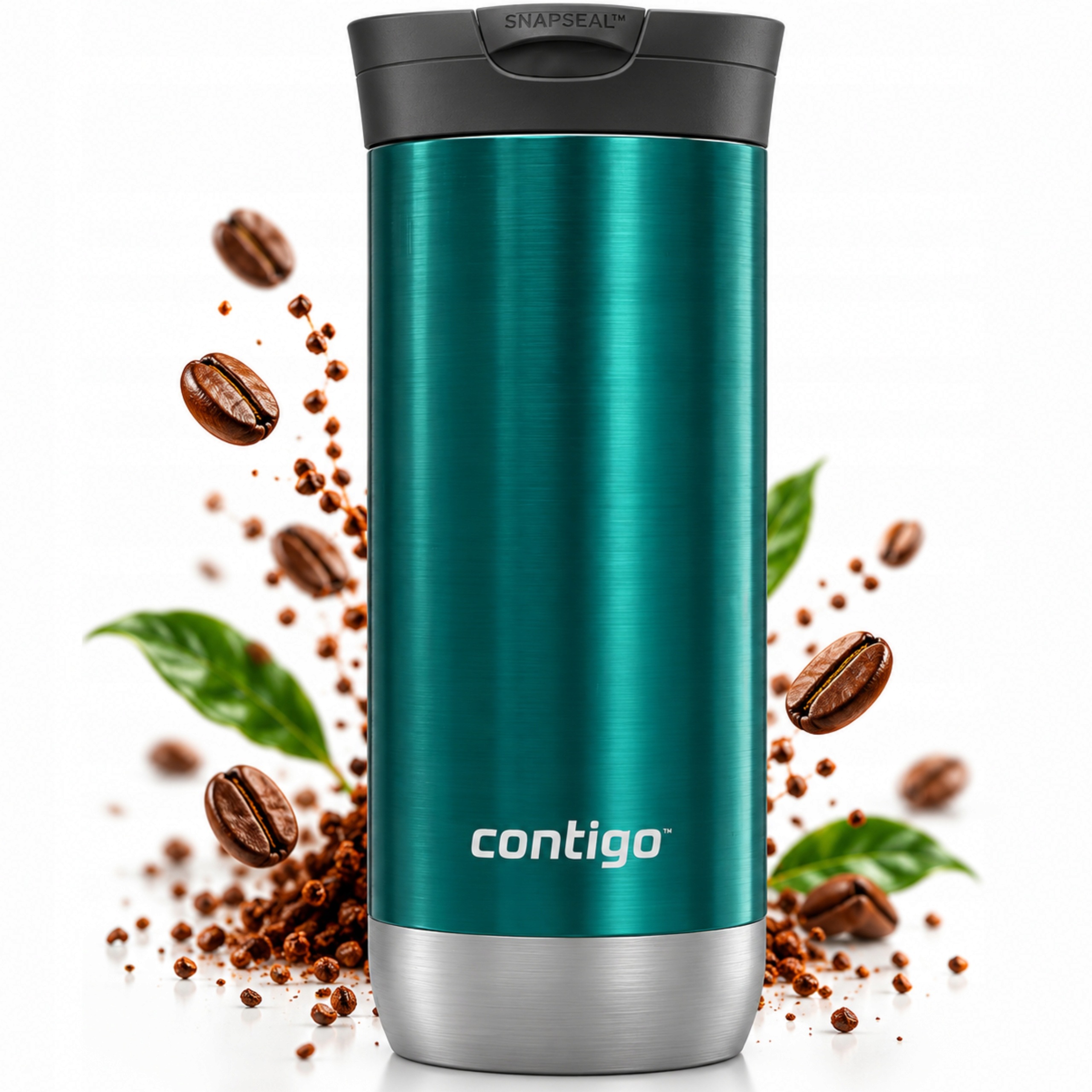 Termohrnek Contigo Huron 2.0 Těsný na kávu zelený 590 ml