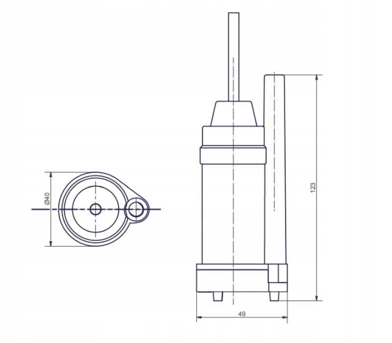 POMPKA WODY COMET VIP 20L/min 1/1bar kempingu Marka Comet