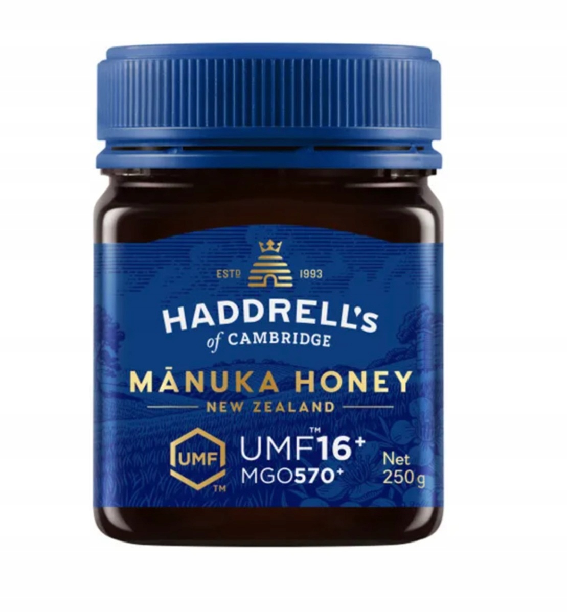 Haddrell's Miód Manuka UMF16+ MGO570+ 250 g