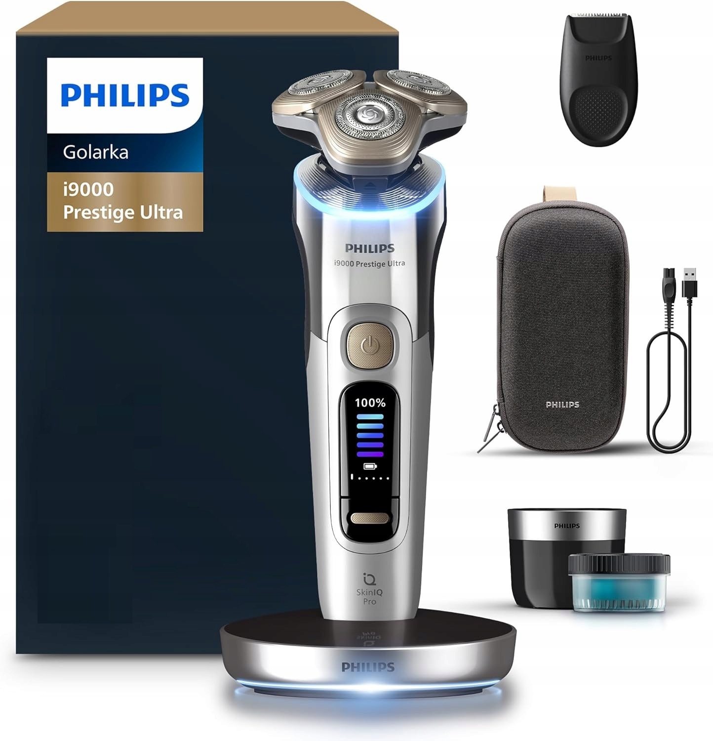 Holicí Strojek Philips i9000 Prestige Ultra XP9404/31 SkinIQ Pro Bluetooth