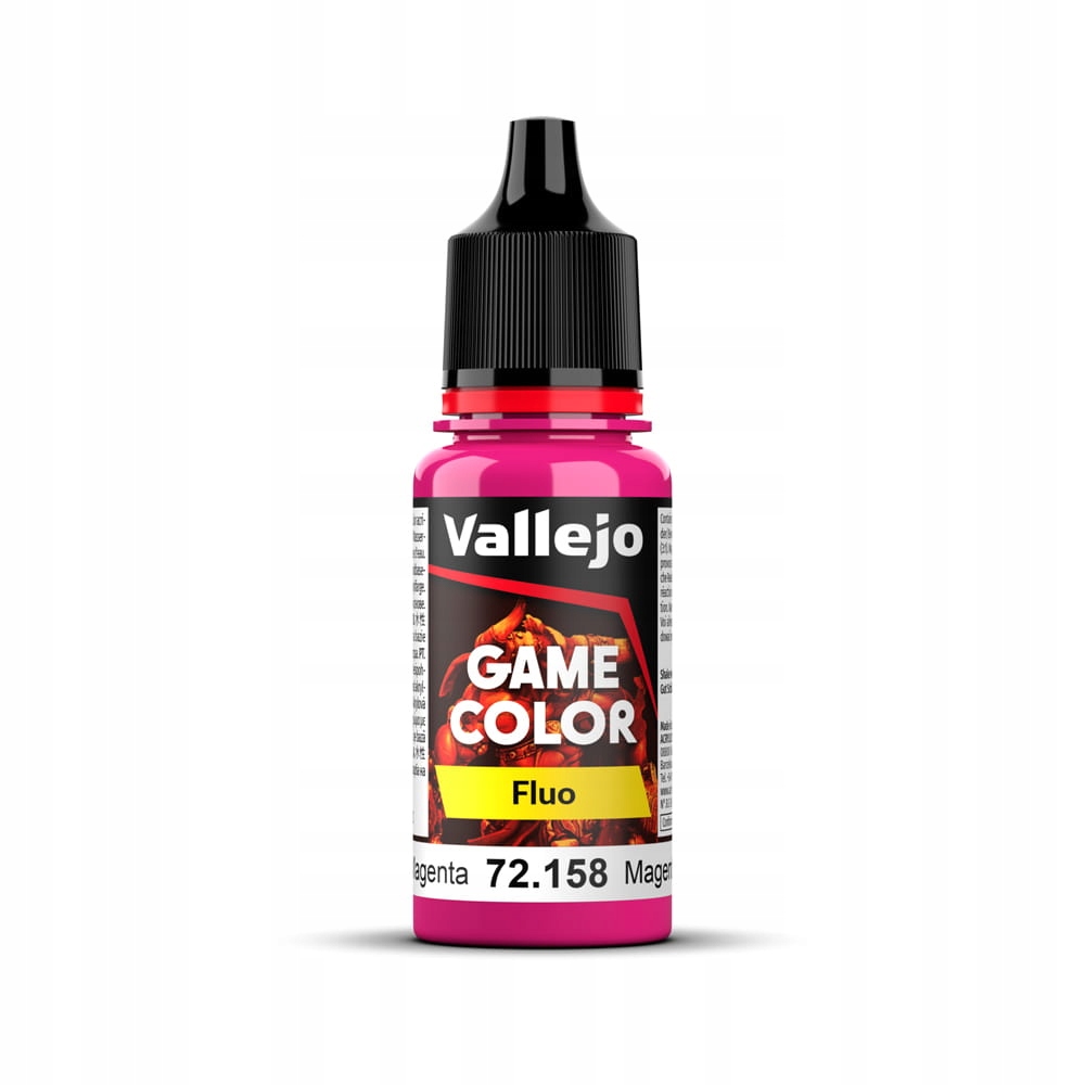 Farba Vallejo 72.158 Fluo Magenta 18ml Game Color
