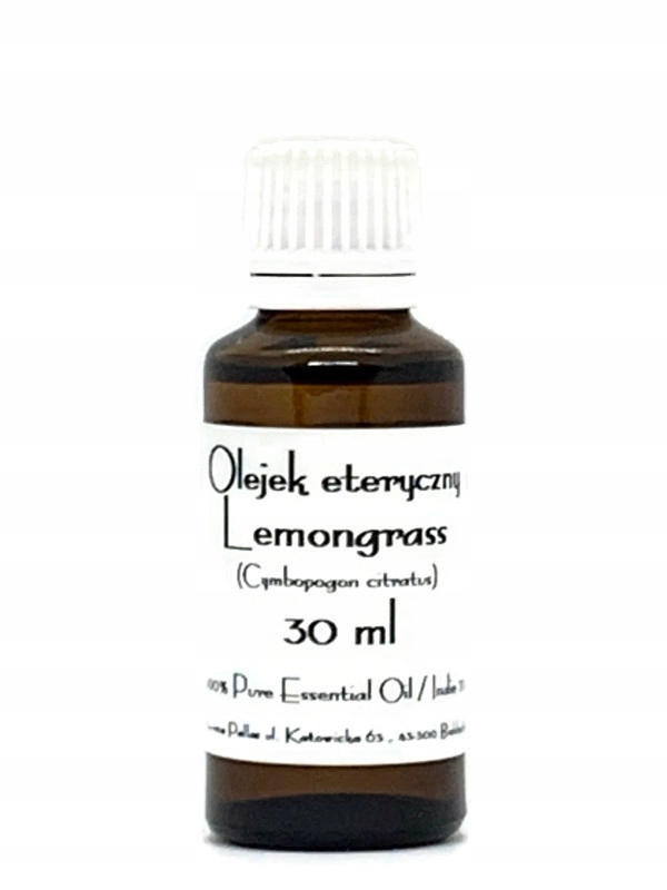 

Olejek Eteryczny Trawa Cytrynowa 100% 30 ML