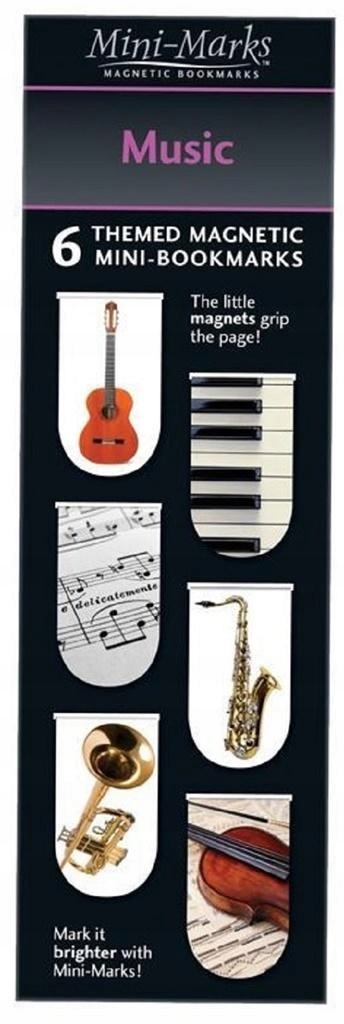 

Zakładki Magnetyczne Music 6 Sztuk, If