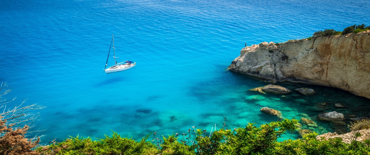 

Fototapeta Flizelinowa Grecja Jacht 250x104