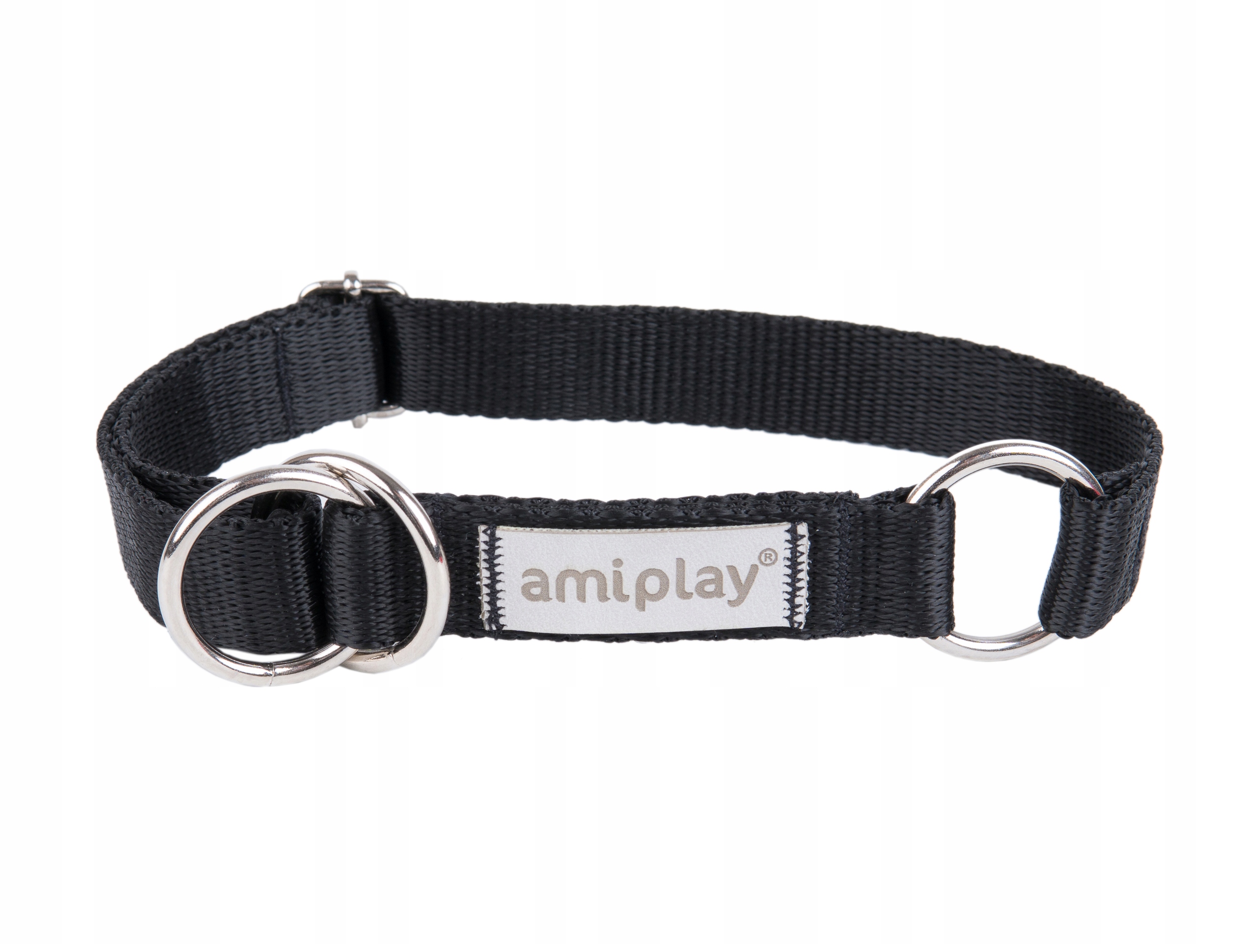 

amiplay Obroża półzaciskowa Samba XL Czarna