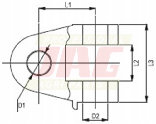 Vidlicová koncovka 98-0725