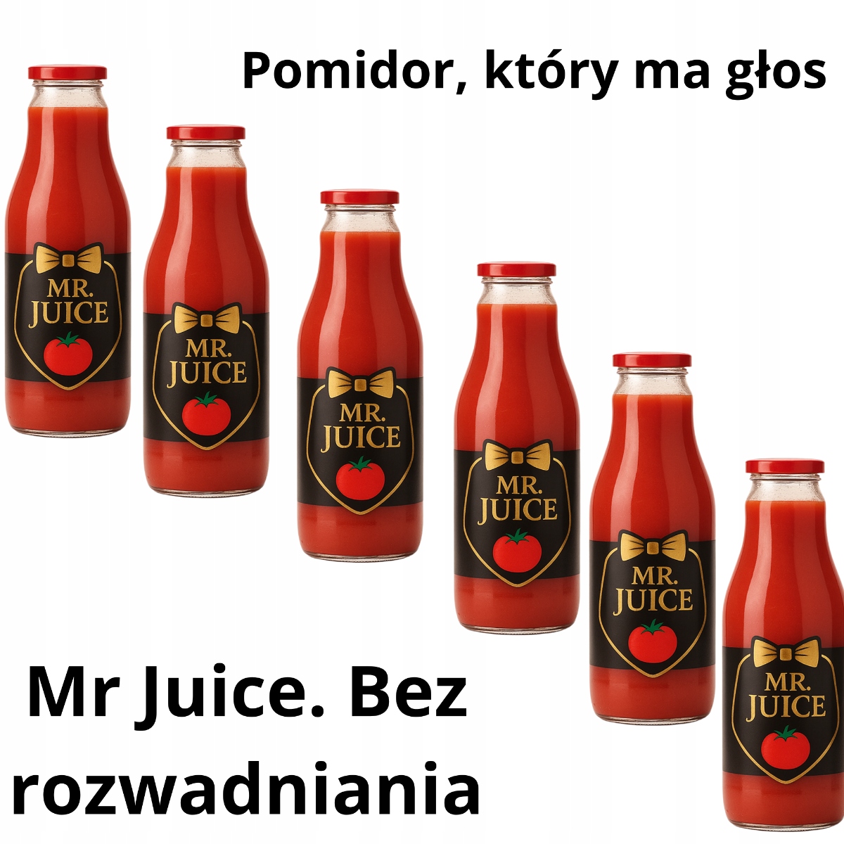 Levně Sada – rajčatová šťáva s dužinou a solí, sterilizovaná, 1.0 lx6