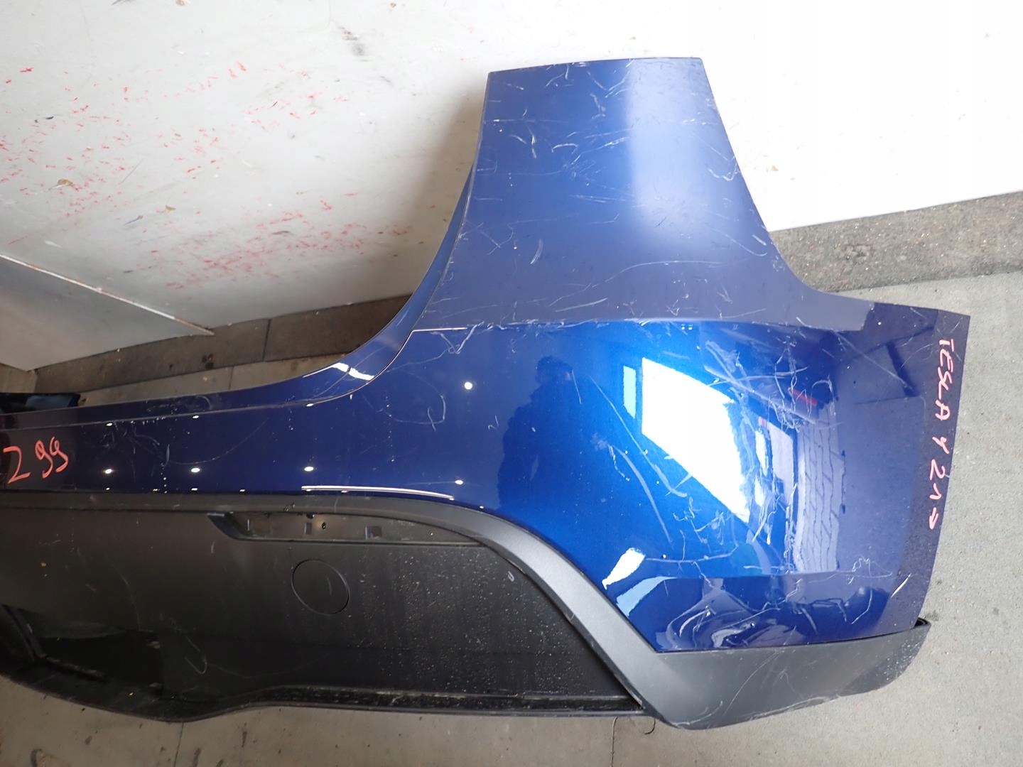 bumper rear part rear TESLA Y 2021