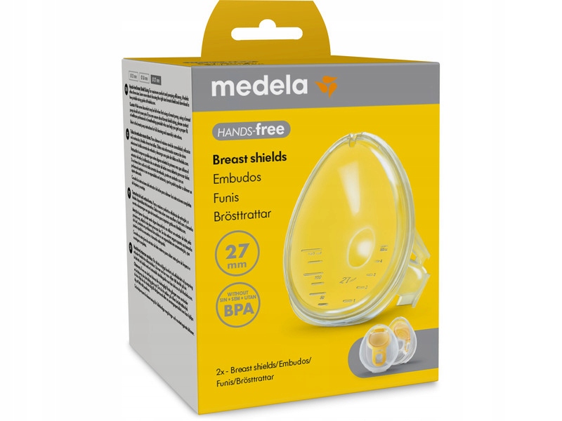 Lejek Medela Hands-Free 27 mm (2 szt.)