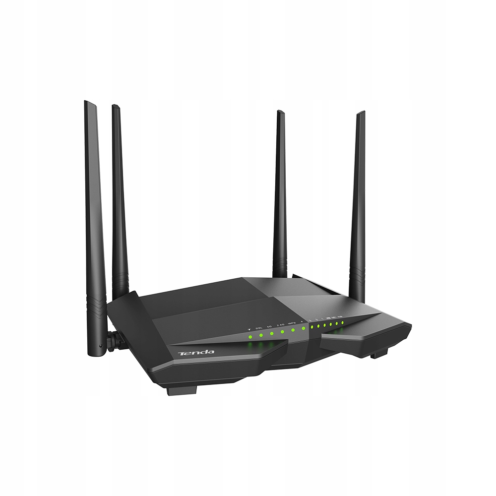 Tenda V12 Wi-Fi Gigabit VDSL/ADSL Modem Router Standard pracy portów LAN 10/100/1000 Mbps