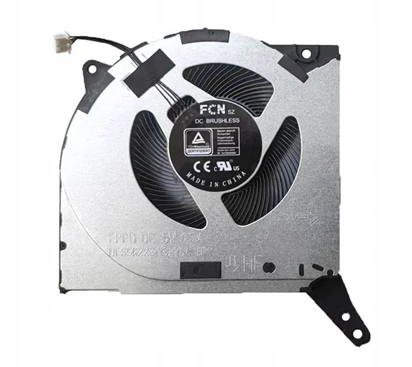 Ventilátor 5V Cpu Lenovo Y7000P R7000P ARH7 IAH7 2022 DFS5K22305283A Fppd