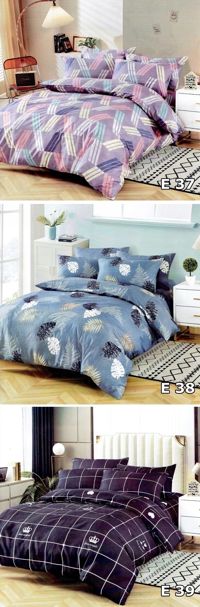 POŚCIEL 160x200 Z KORY + 2 POSZEWKI KORA NOWE WZORY KOMPLET 3 CZĘŚCI Liczba elementów w zestawie 3 części