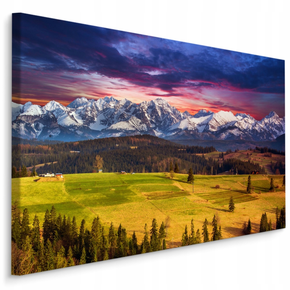 

Obraz Do Biura Góry Tatry Pejzaż Natura 3D 120x80