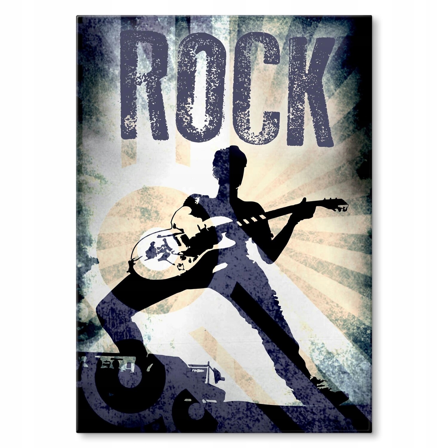 Kovový plakát Rock Dárek 42 x 59 cm