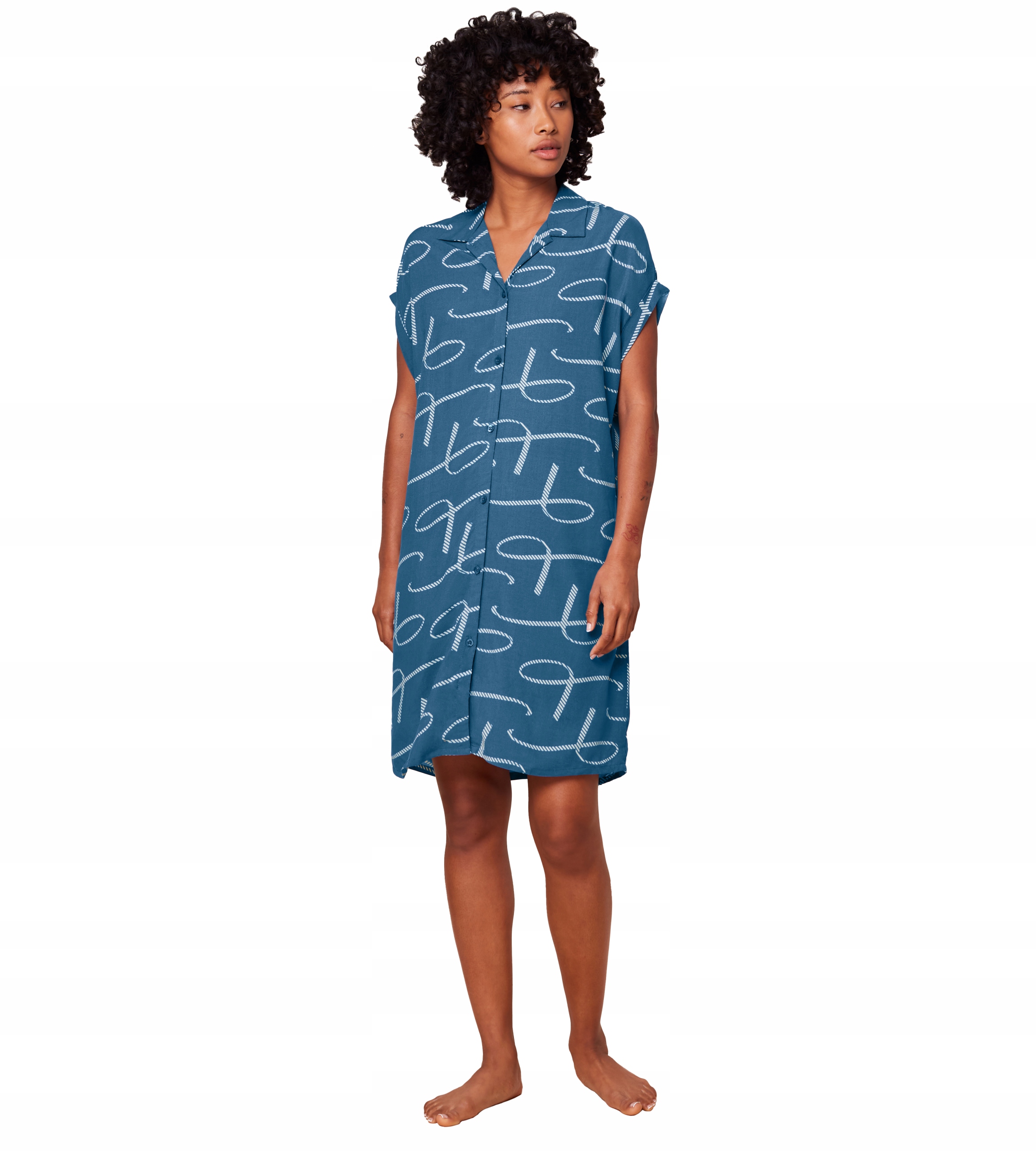 Elegantní tričko noční Triumph Fit Ndw 01 Viskóza Nejvyšší Kvality 36