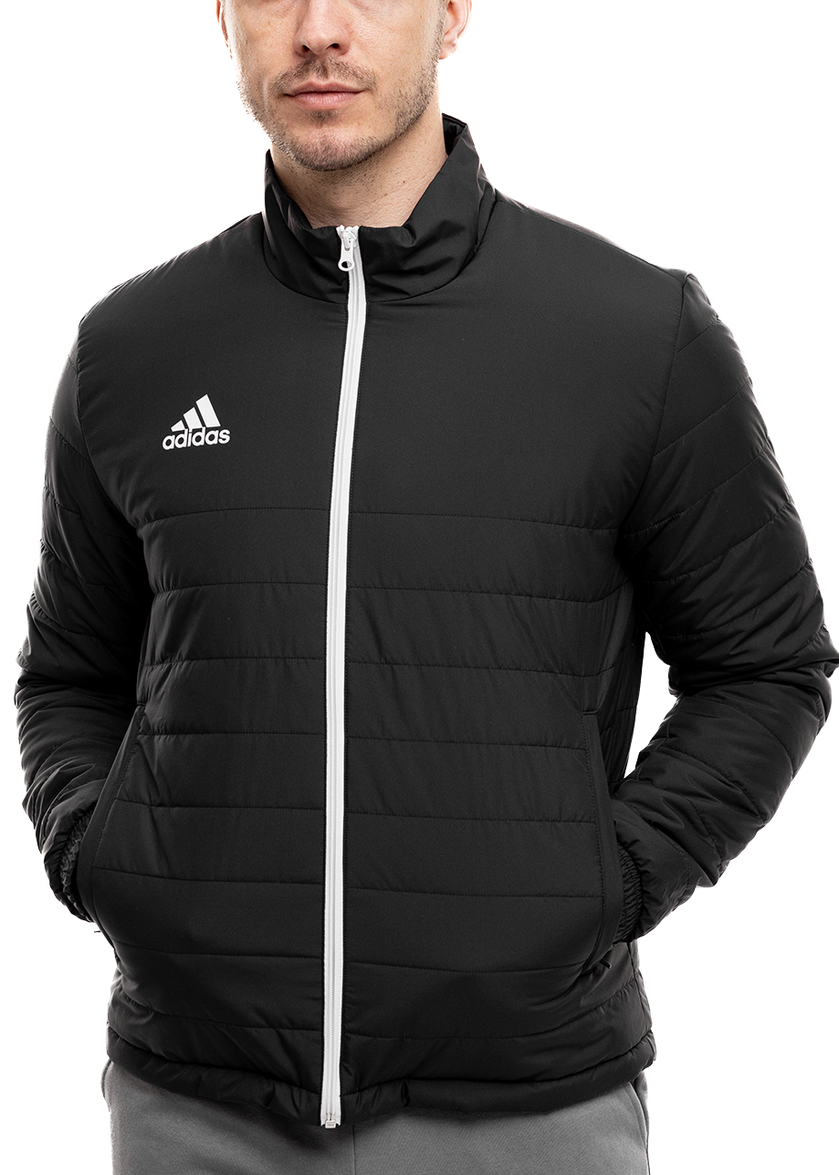 Pánská bunda adidas Přechodná jarní prošívaná bez kapuce Entrada 22 L